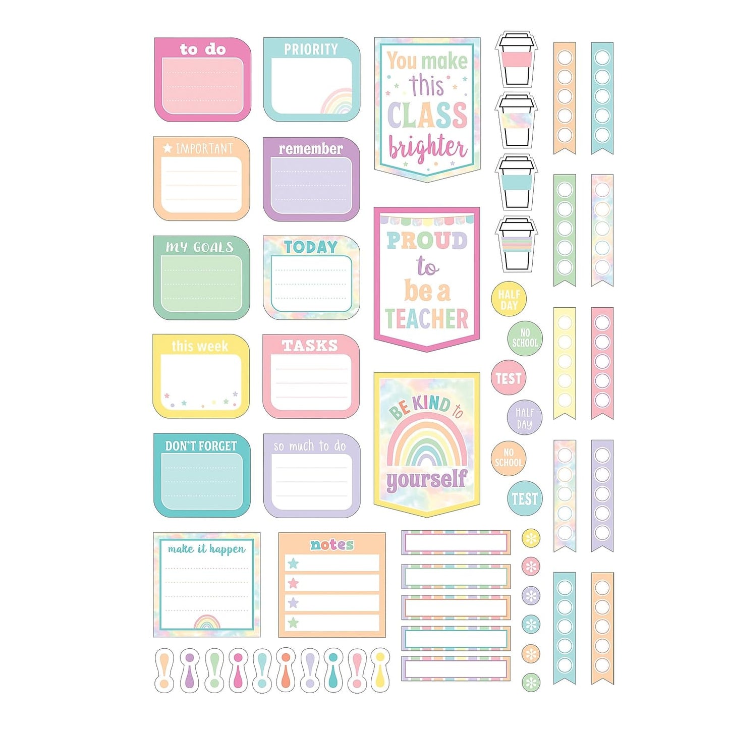 Teacher Created Resources Pastel Pop Lesson Planner