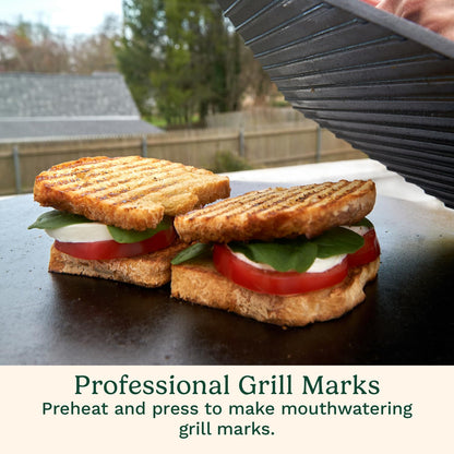 Cuisinart XL Cast Iron Griddle Press, 10" x 10" (CGPR-223C)