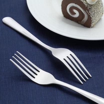 36-Piece Dinner Forks Set, Funnydin 7.1 Inches Stainless Steel Forks Silverware, Durable Table Forks Set, Use for Home, Hotel and Restaurant - Mirror Polished, Dishwasher Safe