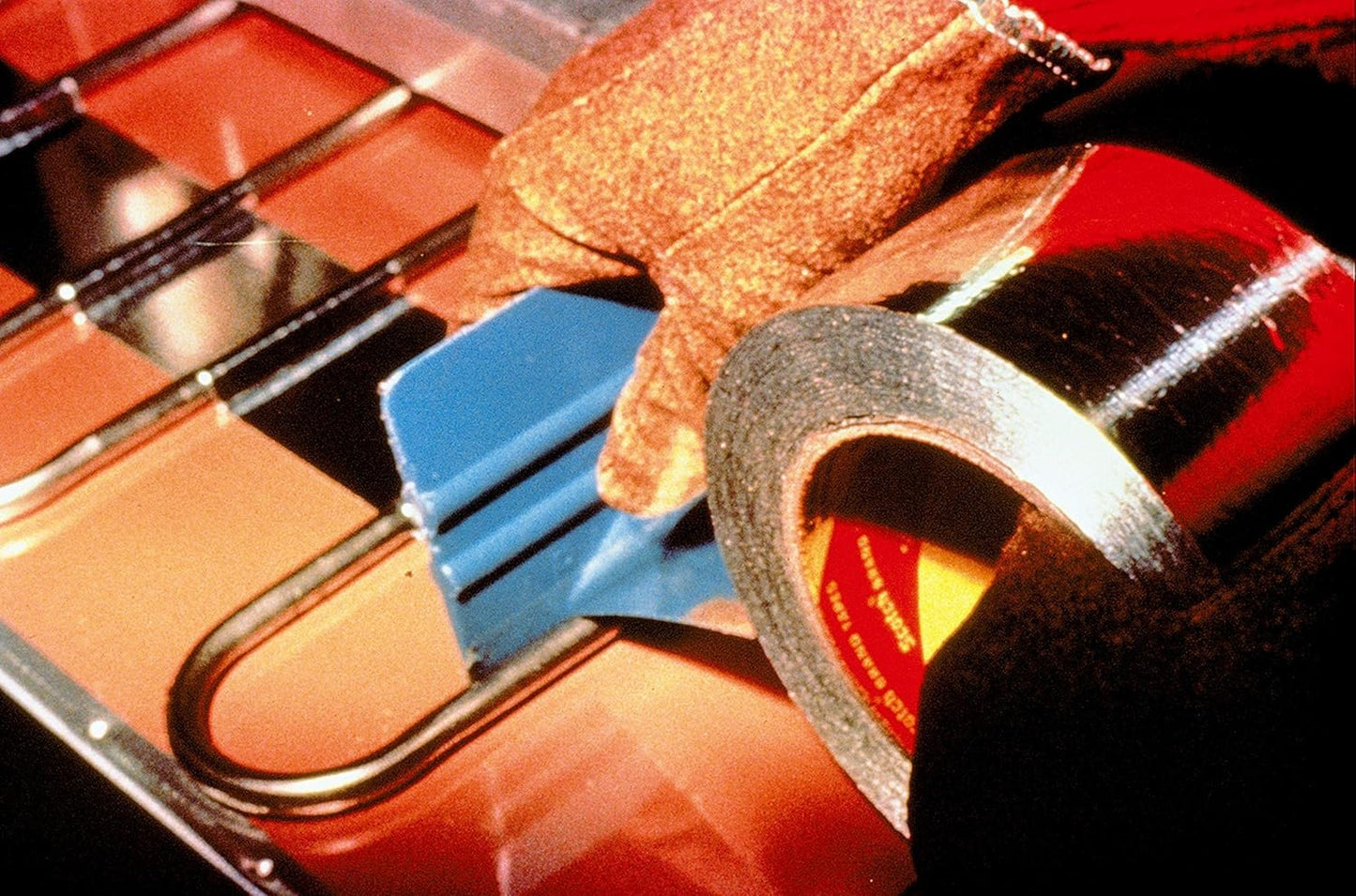 3M 3311 Aluminum Foil Tape, Vapor Resistant, Rubber Adhesive, Suitable for HVAC/Air Duct/Patch Work, Silver, 1 in x 50 yds, 1 Roll