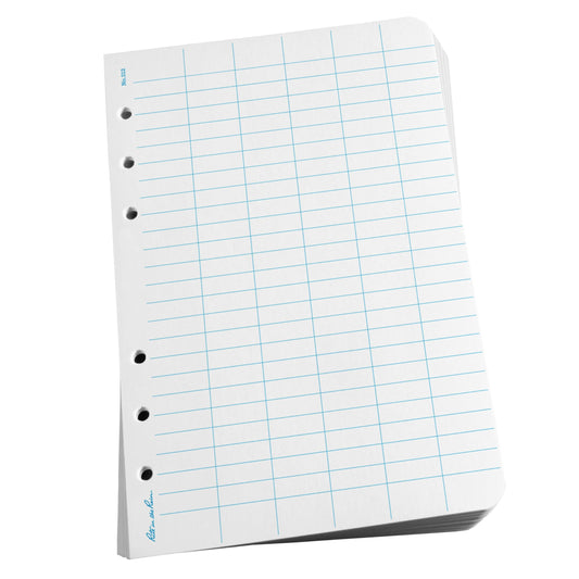 Rite in The Rain All-Weather Loose Leaf Paper, 4 5/8" x 7", 32# White, Level Pattern, 100 Sheet Pack (No. 312)
