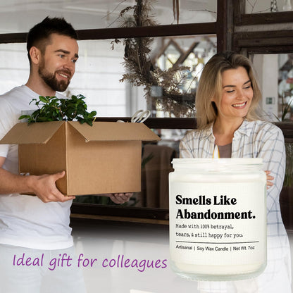 Shqiueos Retirement Gift for Woman Men Lavender Scented Candle, Farewell Gifts for Coworkers, Leaving Gifts for Boss Friends Going Away, Moving Away, Goodbye Gifts for Nurse Teacher