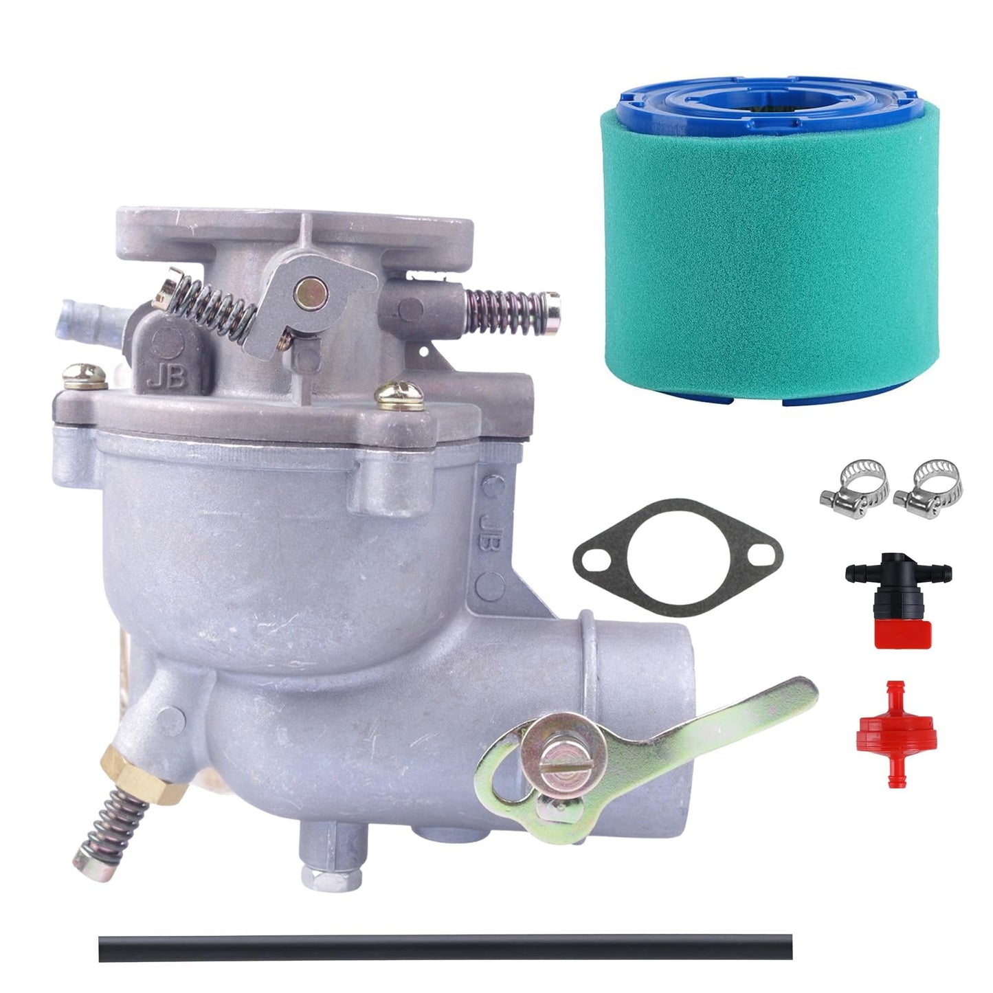 Dosens 390323 Carburetor Compatible with Briggs & Stratton 394228 398170 194412 190432 190402 195422 190400 170401 HP 8HP 9HP Engine Lawn Mower Carb with Gasket & Cleaning Brushes
