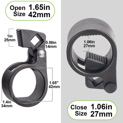 Toolwiz Inner Tie Rod Removal Tool Kit, 3/8'' Universal Low Profile Tool and Inner Tie Rod Hex Wrench Repair Remover 27-42mm End Accessory for 1/2" Square Drive, 2pcs for Most Cars Repair