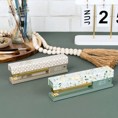 Swingline Stapler by Leah Bisch, 20 Sheets, Full Strip, Wildflowers (S700034)