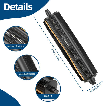 X40 Ultra Tricut Brush Replacement: for Dreame X30 Ultra/L40 Ultra/L30 Ultra/L20 Ultra/L10s Ultra/L10s Pro Ultra/X40 Master/Robot Vacuum, MOVA S10/S10 Plus/P50 Pro/P10/P10 Pro Ultra Roller 1-Pack
