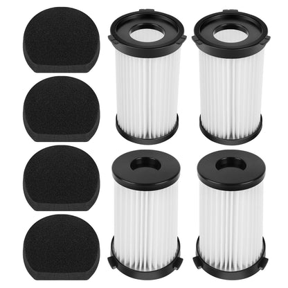 V600 Replacement Filter Compatible with iwoly V600 Vacuum Cleaner, 4 Pack, Part# 4002F, By KEEPOW