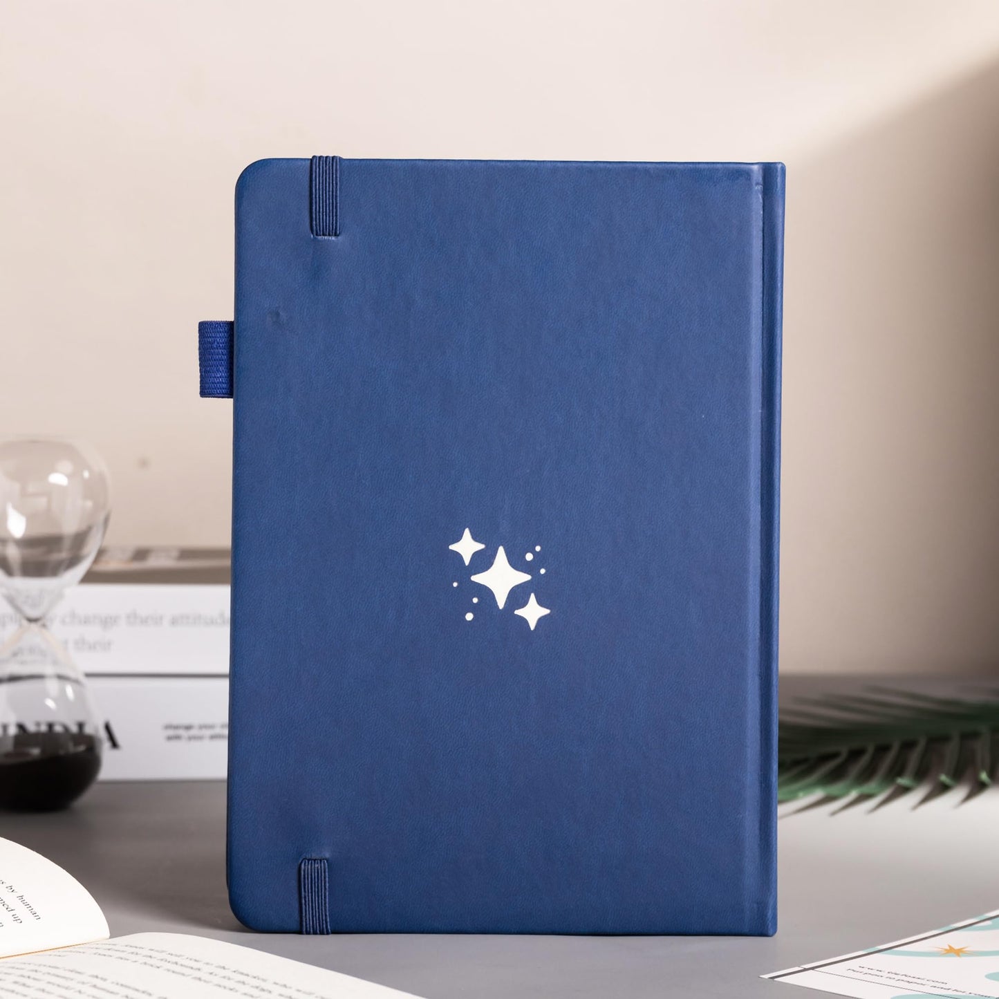 TIEFOSSI A5 Dotted Journal for Women Men, Dot Grid Notebook, 160 GSM Thick Paper, 192 Numbered Pages, Dotted Journal Notebook for Planner Organization