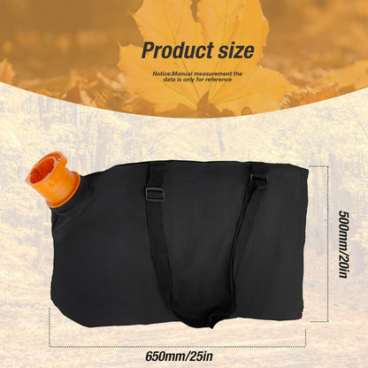 CADUFUELLY 50026858 Leaf Blower Collection Bag, Leaf Bags Replacement for Worx WG500 WG501 WG502 WG505 WG508 WG509 Leaf Blower Replacement for Trivac WGBAG500 50015035