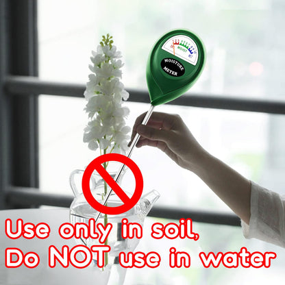 Suplong 2 Packs Soil Moisture Meter, Moisture Meter for Plants, Plant Water Meter, Plant Moisture Meter for Garden, Farm, Lawn, Indoor & Outdoor (No Battery Needed)(Green)