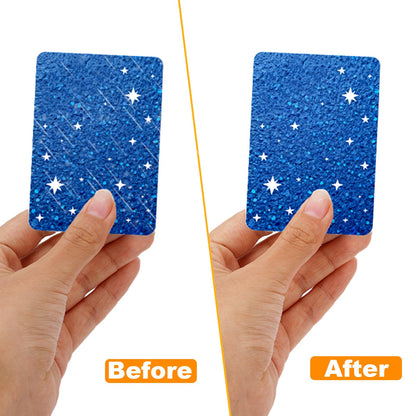 210pcs Card Cleaning Kit, TCG Card Grading Care Flattening Centering Repairing Tool Cleaner Tool Accessories for Collector Restoration Gift