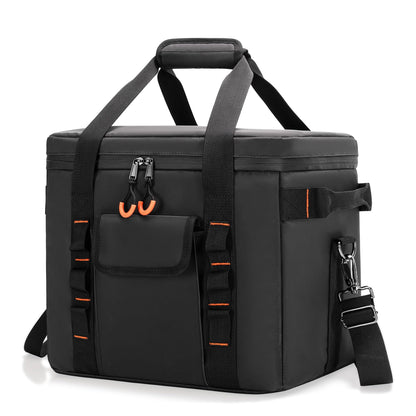 Trunab Protable Carrying Case Compatible with Jackery Explorer 300/500/1000/1000 Pro/ECOFLOW River/River2 Pro/River2 Max, Portable Power Station Bag with Adjustable Dividers