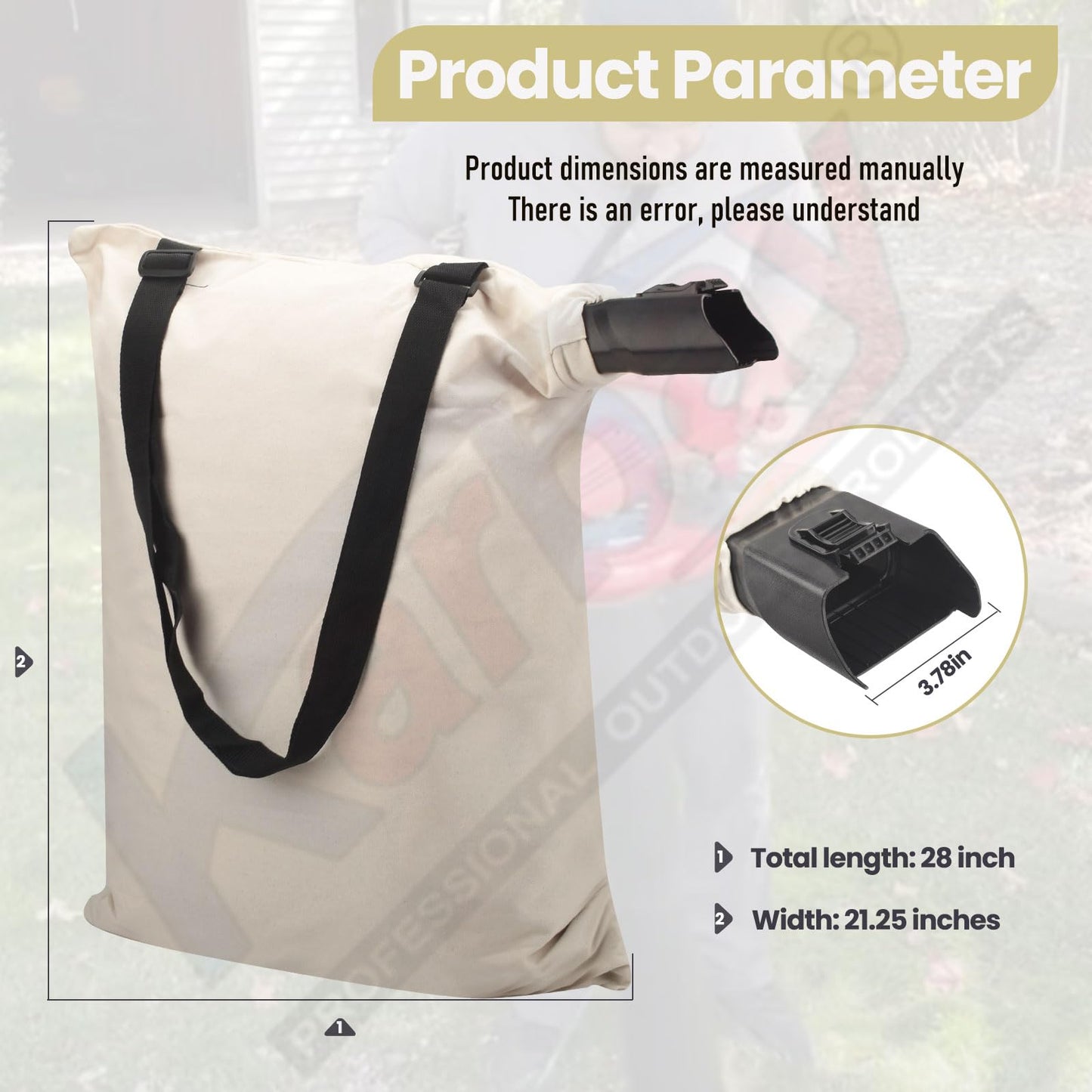 127-7040 Blower Debris Vacuum Bag for Toro 137-2336, 108-8994 Fits 51436 51563 51581 51594 51599 51609 51618 51619 51621 Blower - Leaf Blower Bag