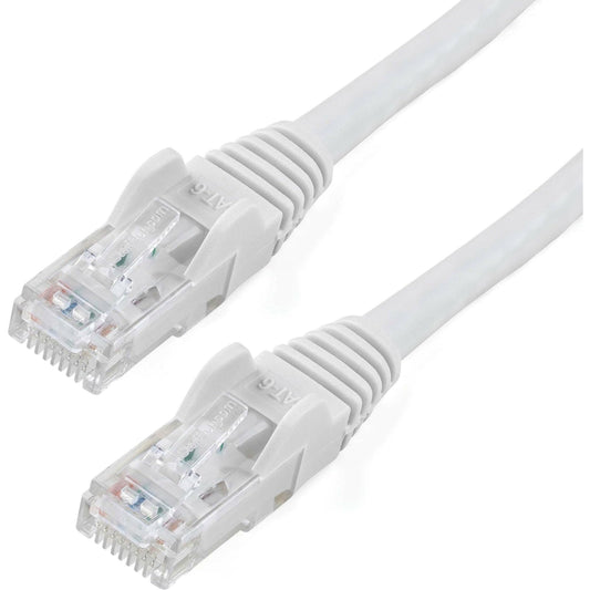 StarTech.com N6PATCH50WH Gigabit Snagless RJ45 UTP Cat6 Patch Cable, 50-Feet (White)