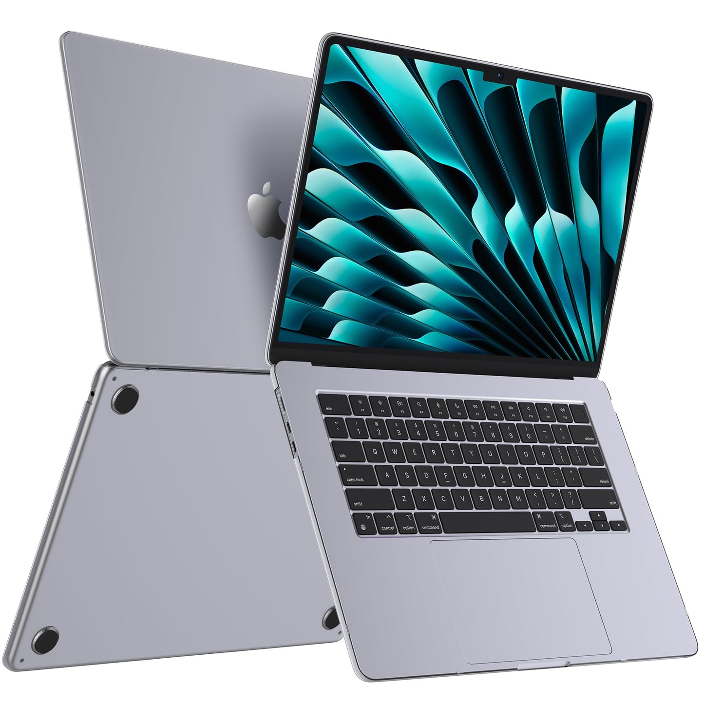 Soonjet Invisible Armor for MacBook Air 15 inch Case 2026-2023 New M5-M2 [Same as Bare Device] [Scientific Slim] Protective Hard Shell Translucent Cover for Laptop - Matte Clear
