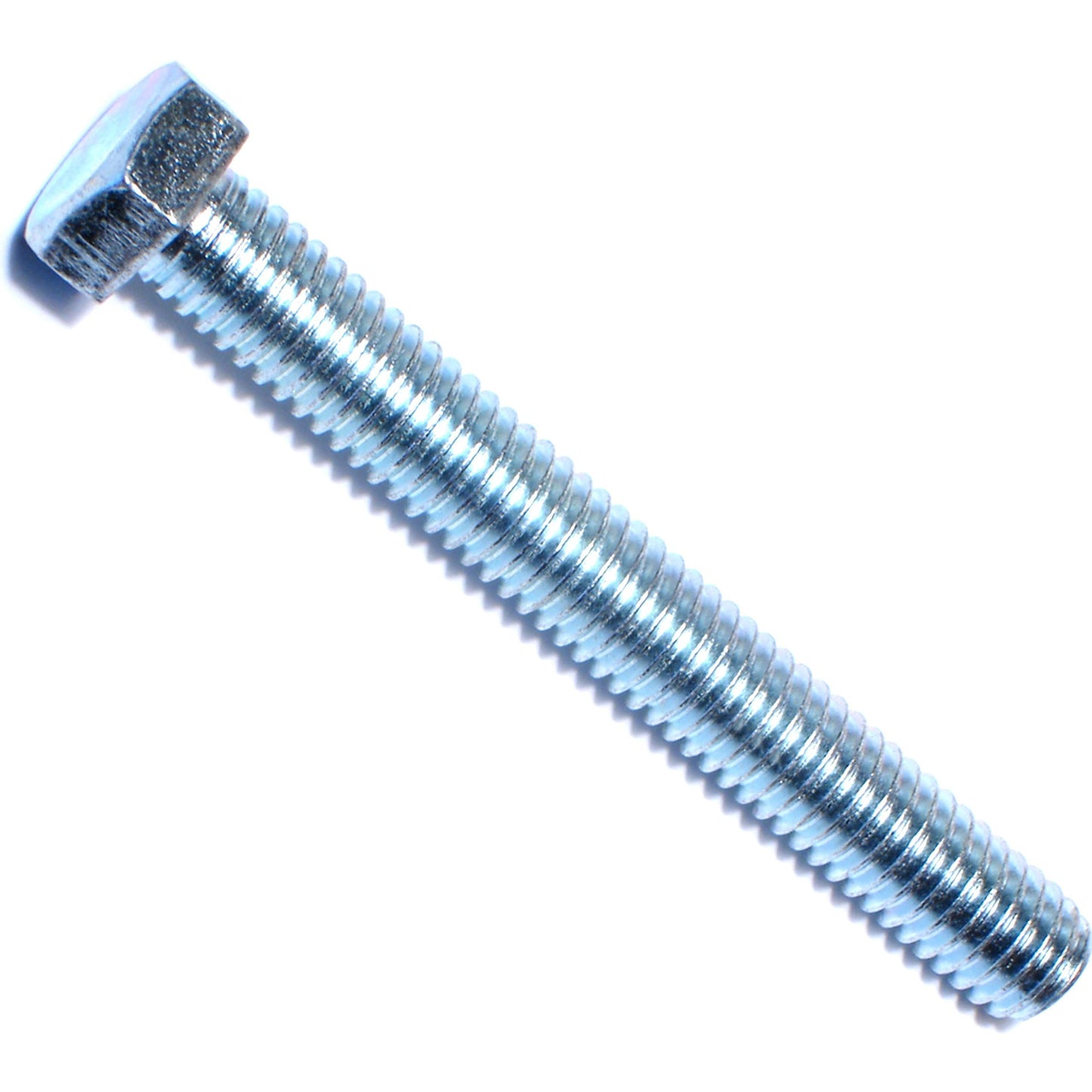 Hard-to-Find Fastener 014973244293 Full Thread Hex Tap Bolts, 3/8-16 x 3, Piece-50, zinc