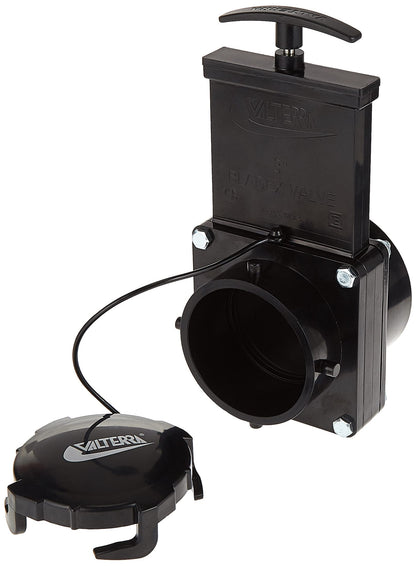 Valterra T50 3" Hub x 3" Bay with Cap Valve Assembly