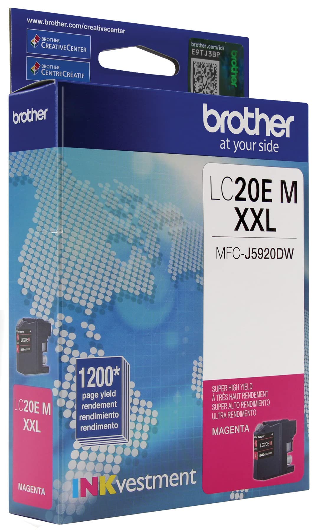 Brother LC20EMS Ink Cartridge - Magenta