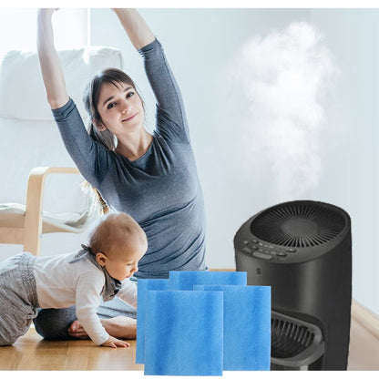 Upgraded HFT600 Filter T Humidifier Wick Filter Compatible with Honeywell HEV615, HEV620, Compatible with Honeywell Humidifier Filter T, Replace Part HFT600T, HFT600PDQ Super Thick 1.5inch, 4 Pack