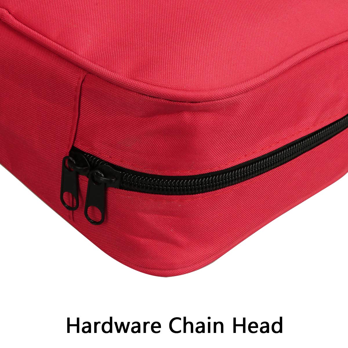 AOUTACC 3 Pack Nylon First Aid Empty Kit,Compact and Lightweight First Aid Bag for Emergency at Home, Office, Car, Outdoors, Boat, Camping, Hiking(Bag Only)