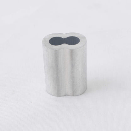 HIGOOD Aluminum Crimping Loop Sleeve for 1/16" Diameter Wire Rope and Cable (1/16" 200PCS)