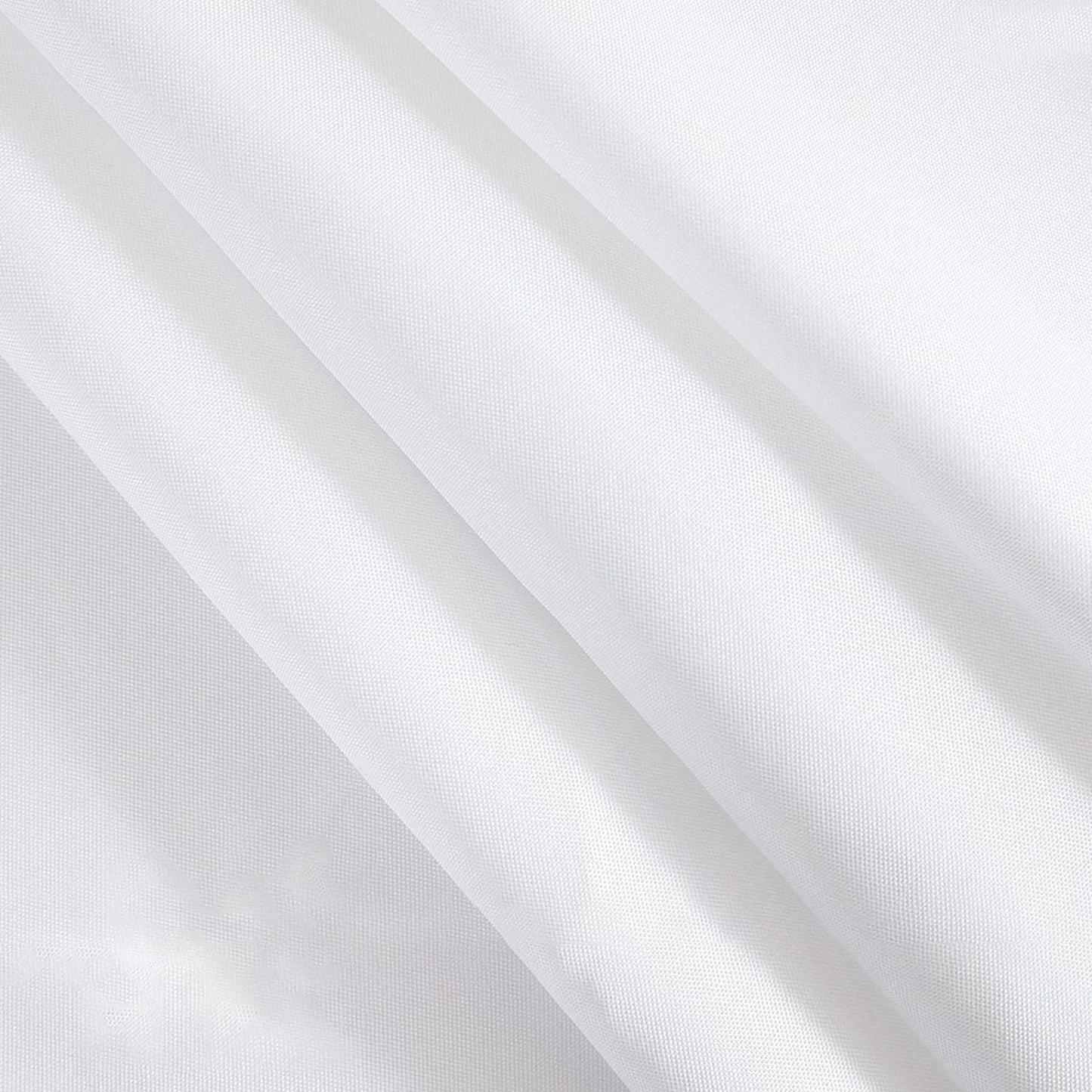 UFRIDAY White Extra Long Shower Curtain 84 inches Long,Washable Fabric Shower Curtain Liner with Hooks Hotel Bathroom Curtains Shower Set