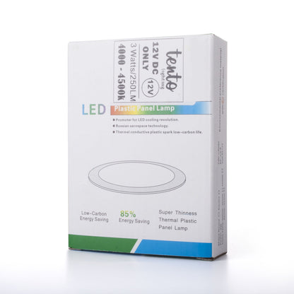 Tento Lighting Rv Interior Lighting 12 Volt Dome Light Super Sim Style 3 Watts 12v LED Ceiling Lamps Replacing 25 Watts Halogen Bulbs Off Grid Lighting Low Voltage Lighting Solar Powered Cabins Marines Cruises