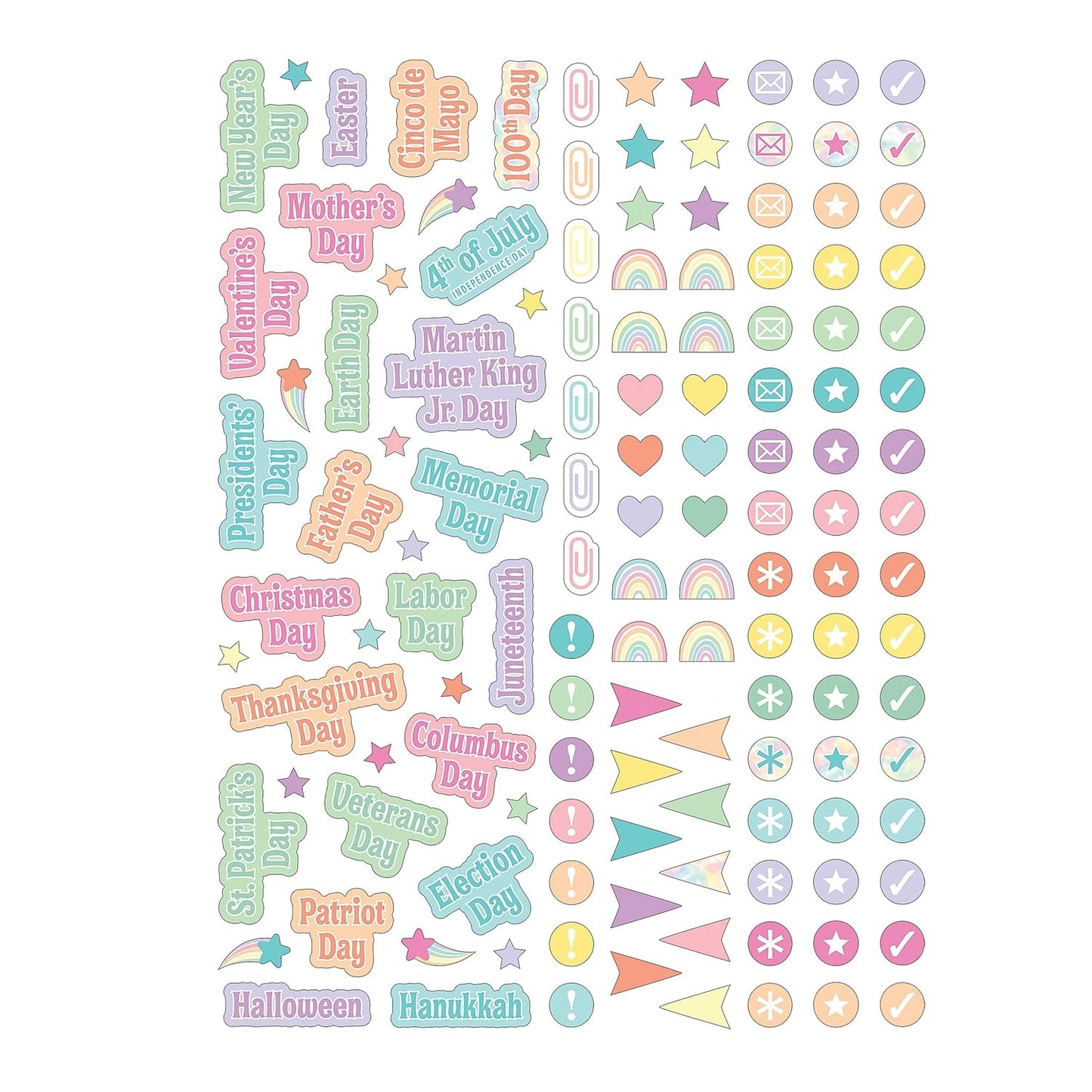 Teacher Created Resources Pastel Pop Lesson Planner