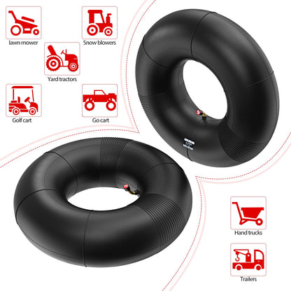 1PZ TRI-B15 15x6.00-6 Inner Tube TR-87 Bent Valve Stem Replacement for Lawn Mower Yard Tractors Wheelbarrows ATV Riding Mower Go Kart Golf Carts and More