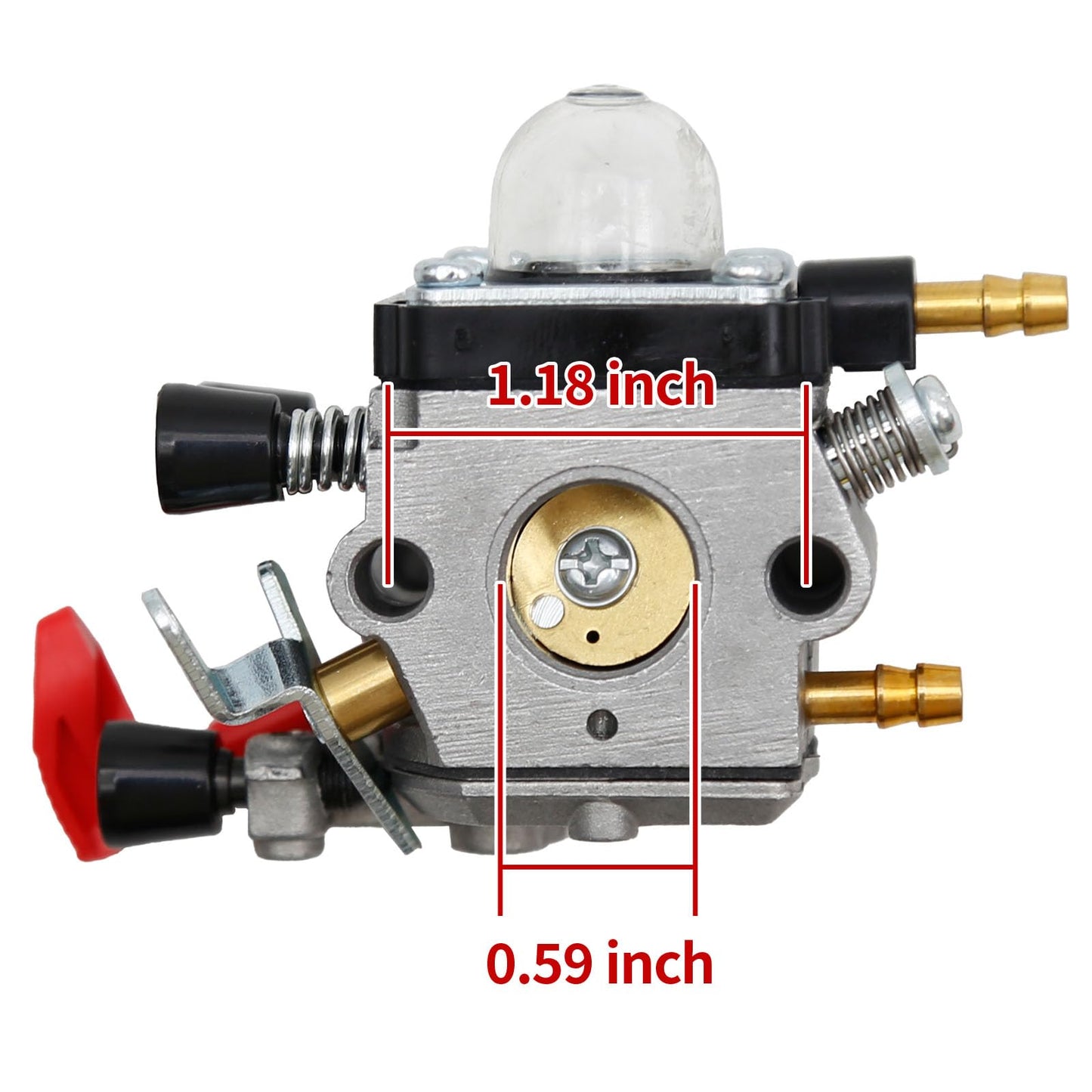 Anxingo BG50 Carburetor Kit Replacement for Stihl BG45 BG46 BG50 BG55 BG65 BG85 SH55 SH85 Leaf Blower Replaces 42291200650, 42291200608, 42291200610
