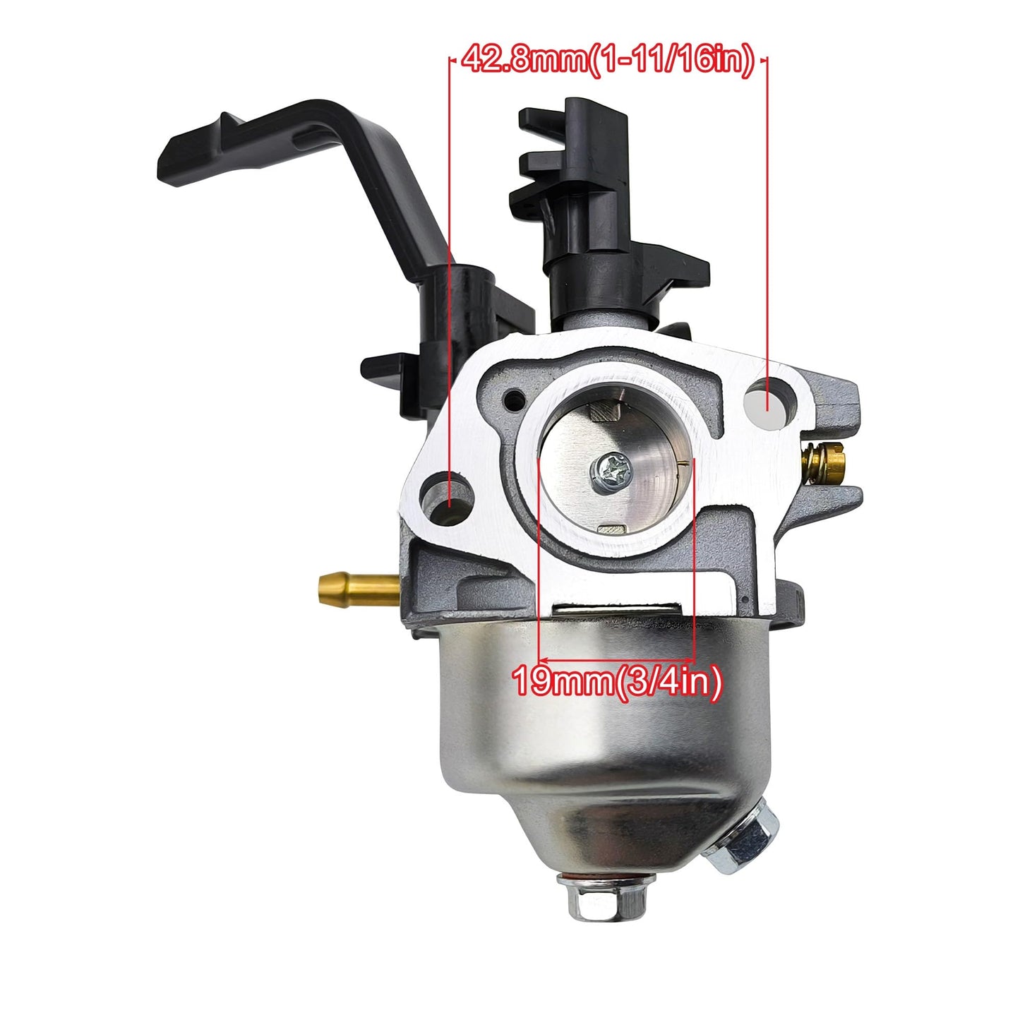 YGQ Huayi P19-1 OEM Generator Carburetor Kit for Champion Predator Honda GX160 Generac 3500 4000 3000 4500 4375 3550 3650 GP 3250 3300 Watt 196cc 208cc 212cc 2cc 2cc cc 2cc