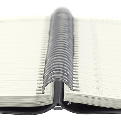AT-A-GLANCE Planner 2026-2027 Weekly & Monthly Academic 12-Month July-June Quarter-Hourly Appointment Book, 8-1/4" x 11", Recycled, Black (70957G05)