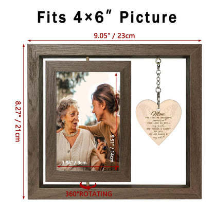 Sympathy Gifts for Loss of Mother, Mom Picture Frame Memorial Gifts for Loss of Mother Grief Condolence Bereavement Gifts, Display Two 4x6 Inch