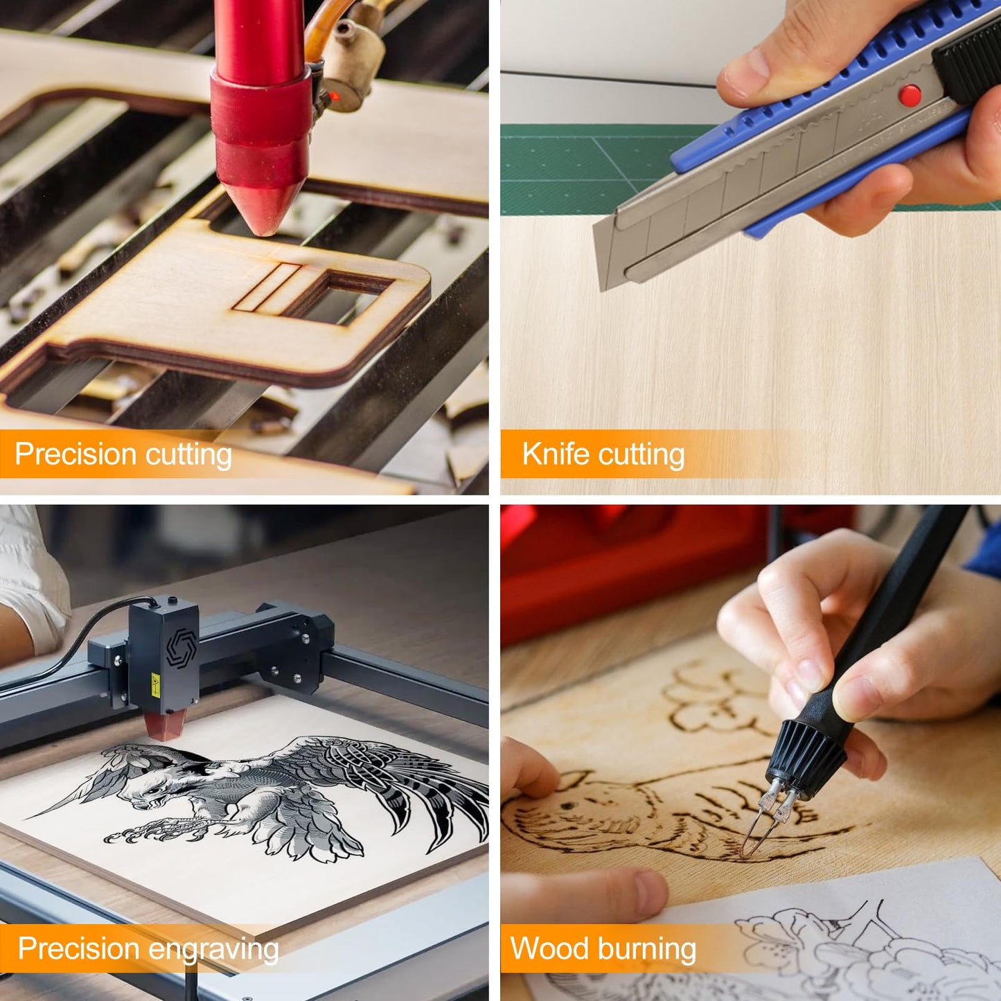 Yalumo Basswood Sheets 12 x 12 x 1/8 Inch, 12 Packs Plywood Sheets Unfinished Wood for Crafts 3mm Thick Basswood for Laser Cutting, Diy Architectural Models, Engraving, Wood Burning, Painting