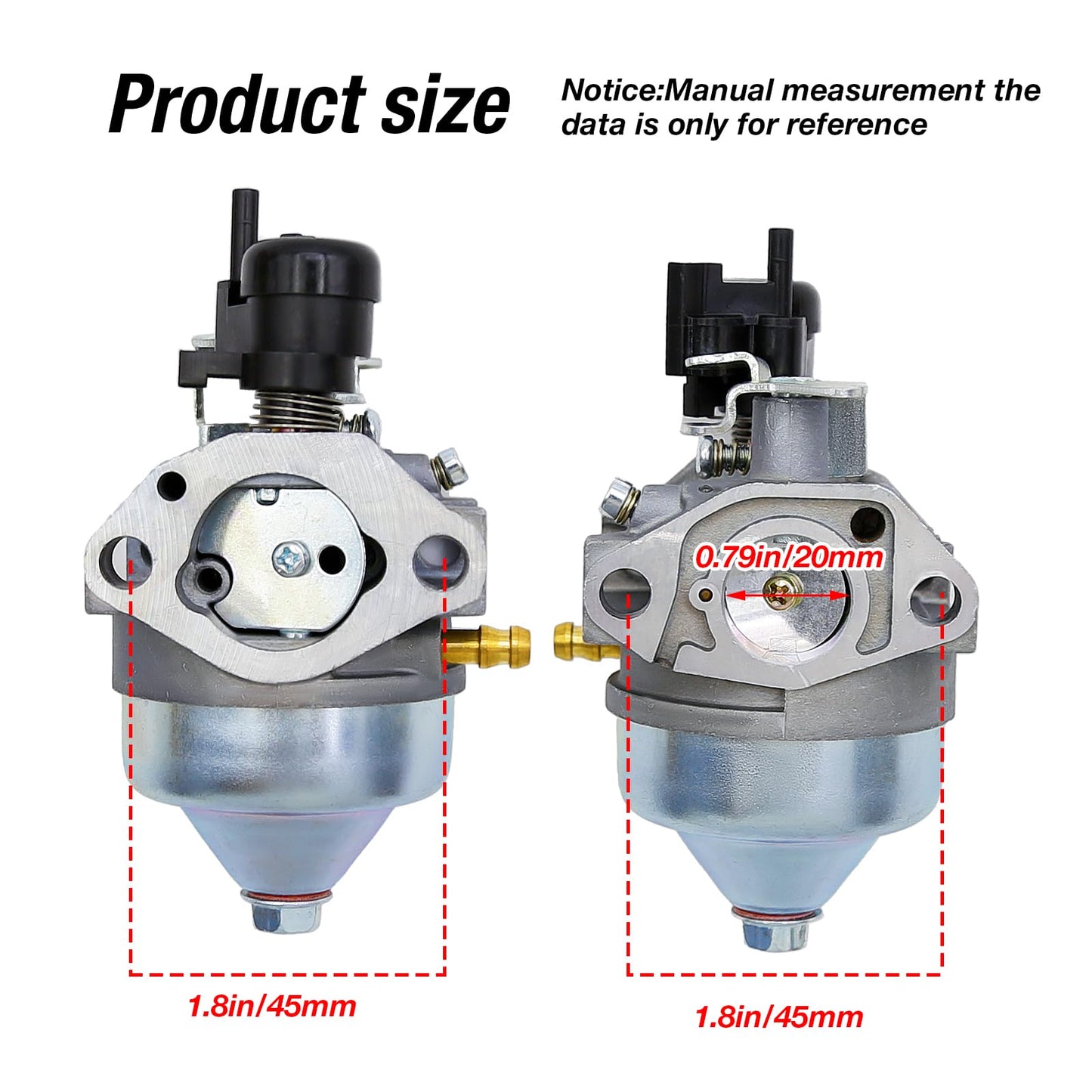 Zreneyfex 16100-Z0Y-M42 Carburetor Carb Kits Replacement for Honda GCV190LA GC160LAS3C Model Engines HRX217K1 HRX217K2 HRX217K3 Mowers Replaces 16100-Z0L-871 16100-Z0L-875 16100-Z1L-854 16100-Z8B-841