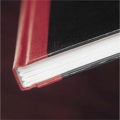 Black n' Red Hardcover Executive Notebook, 11.75 x 8.25 Inches, Black, 96 sheets/192 pages (D66174)
