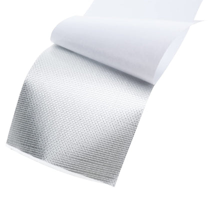 RealPlus 4" x100' RV Underbelly Tape Camper Mobile Home Belly Tape Travel Trailer Bottom Repair Tape RV Underbelly Material Sealing Permanent Adhesive Patch Waterproof Tape