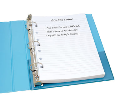 Avery Mini 5-1/2" x 8-1/2" Binder Filler Paper, Case Pack of 6 (14230)