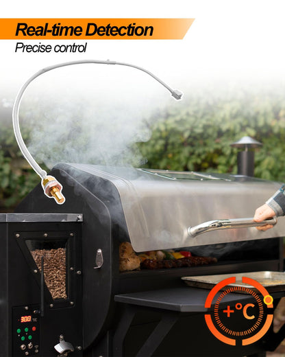 Thermal Sensor Fit for Green Mountain Grills Daniel Boone Ledge Jim Bowie Replace P-1209, 12V Barbecue Grill Heat Sensor