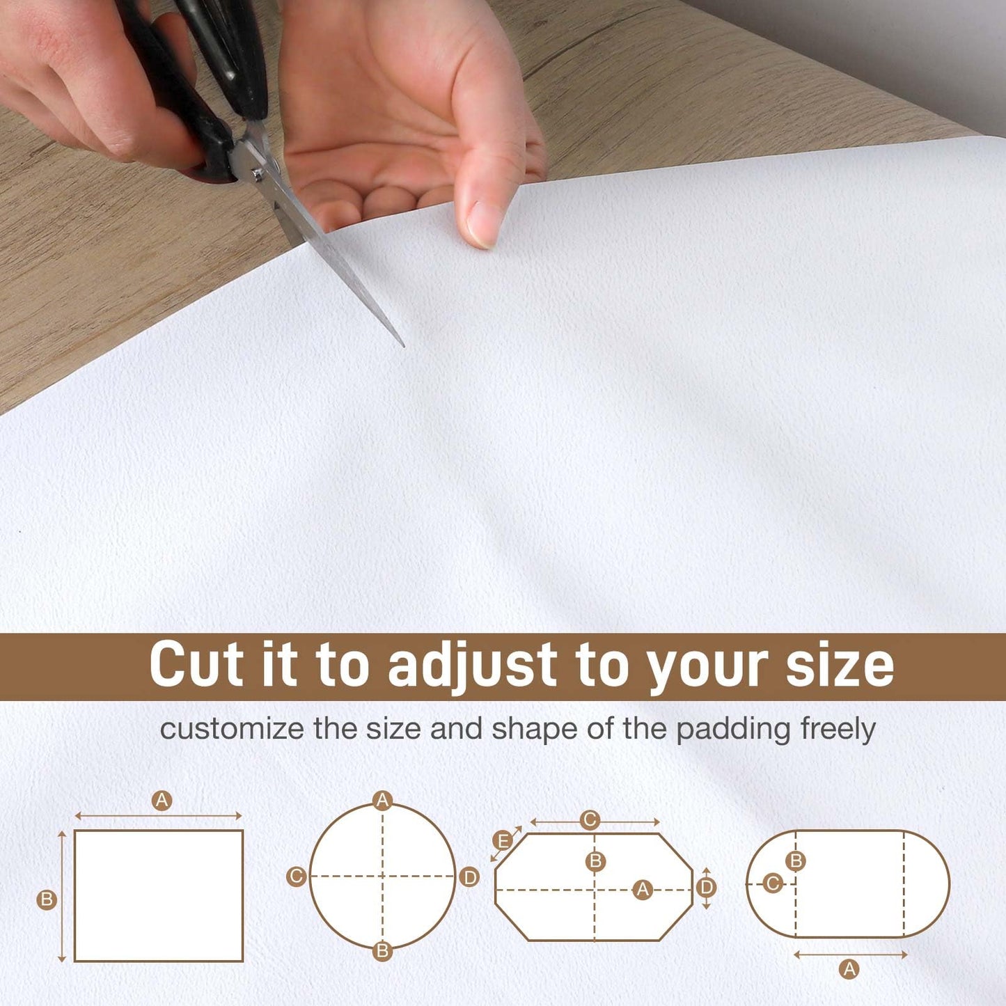 Table Protector Pad with Flannel Backing, Heavy-Duty Vinyl Table Padding Under Tablecloth, Waterproof, Heat Resistant, 72 x 54 inches, Rectangular