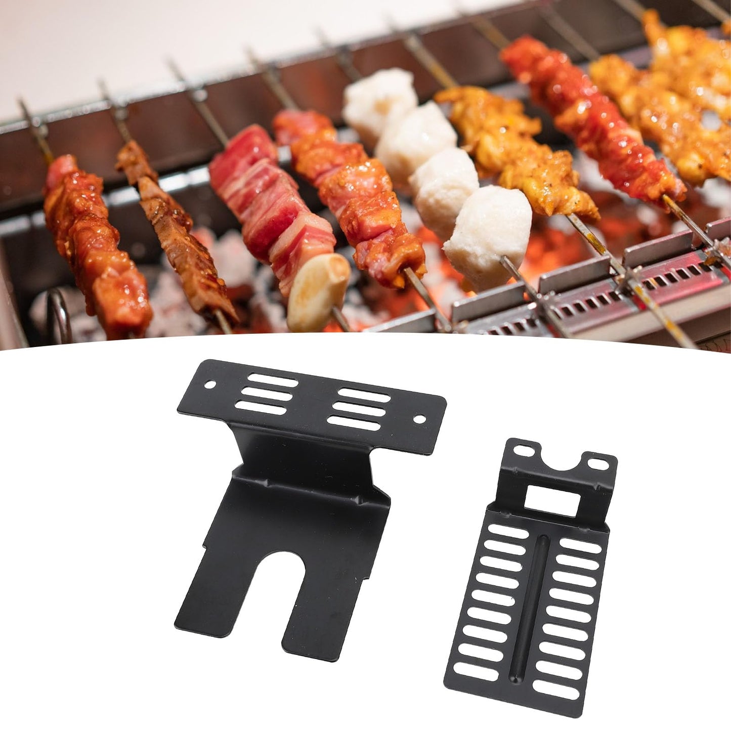 Universal Barbecue Grill Stainless Steel Rotisserie Motor Bracket,Stainless Steel Rotisserie Motor Bracket Gas Grill Universal Rotisserie Motor Bracket for Kitchen