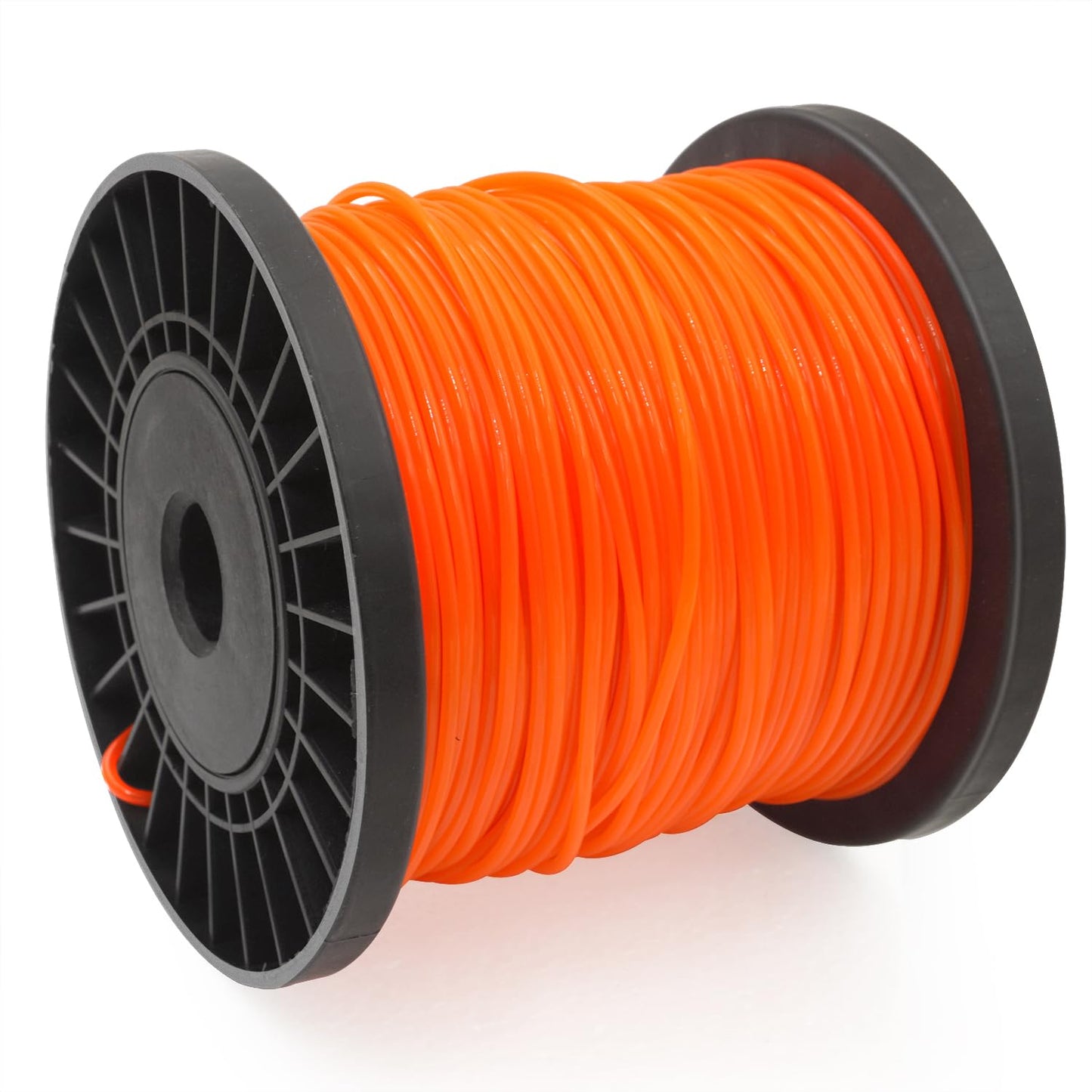 Zeqeey Nylon Weed Eater Trimmer Line 2.4 mm x 100 m 0.095 328 ft Round Strimmer String Cord Rope for Garden Grass Strimmer Weedeater