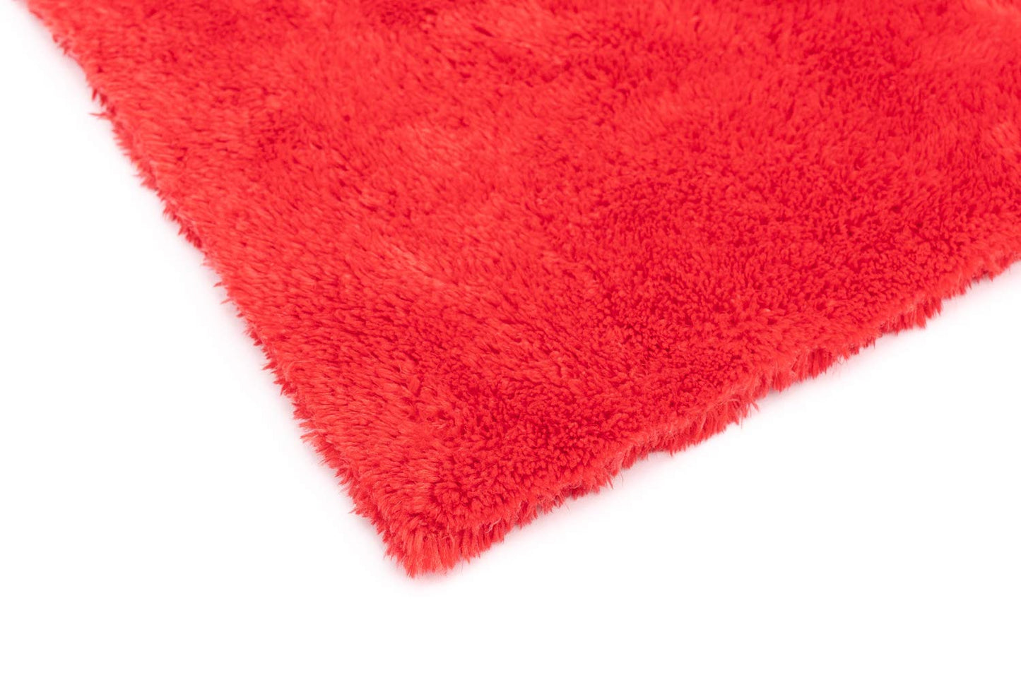 The Rag Company - Eagle Edgeless 500 - Professional Korean 70/30 Blend Super Plush Microfiber Detailing Towels, 500GSM, 16in x 16in, Red (4-Pack)