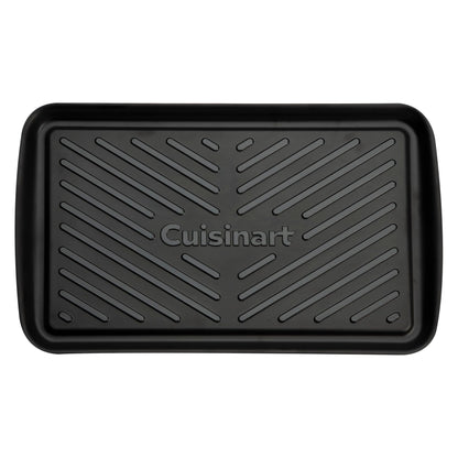 Cuisinart Grilling Prep and Serve Trays, 17"x 10.5", Dishwasher Safe, Fits 6 Burgers, Red and Black (CPK-200C)
