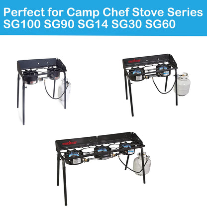 TAILGRILLER Grease Cup and Aluminum Foil Grill Drip Pans(10 Pack) for Camp Chef Griddles, Drip Catcher Pan/Grease Collection Cup for Camp Chef SG100 SG90 SG14 SG30 SG60 Professional Griddle, 24 oz