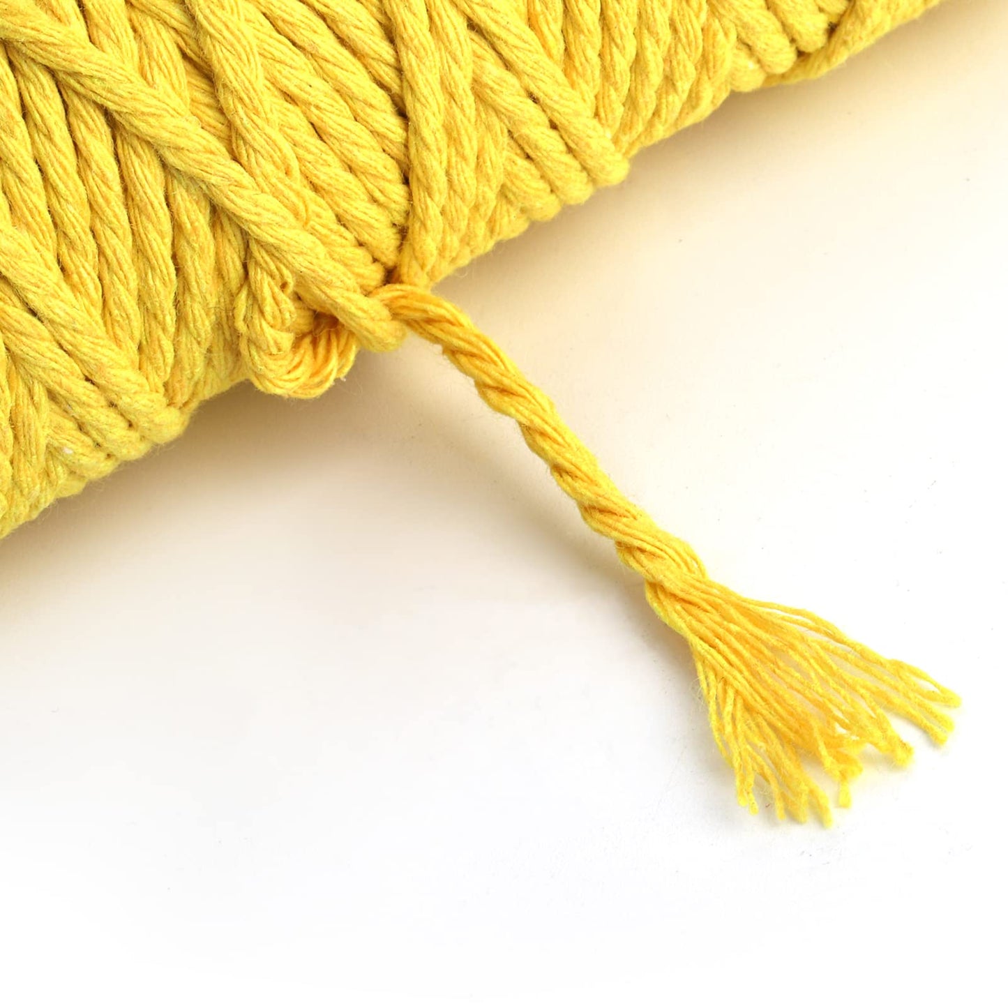 ZEAYEA 15 Rolls Macrame Cord, 2mm x 480 Yards Natural Cotton Twine String Cord, 3 Strand Twisted Soft Macrame Rope for Artworks, Wall Hanging, Plant Hangers, Crafts, Knitting, Wrapping String