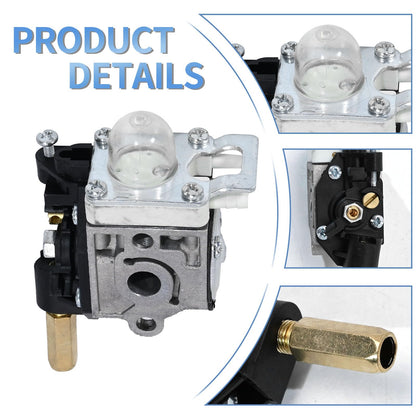 SRM210 Carburetor GT-200R Carb Kit Replacement for Echo Trimmer PE200 GT200 SRM 210 PE 200 HC150 SRM211 for Weed Eater with Tune up Primer Bulb Grommet