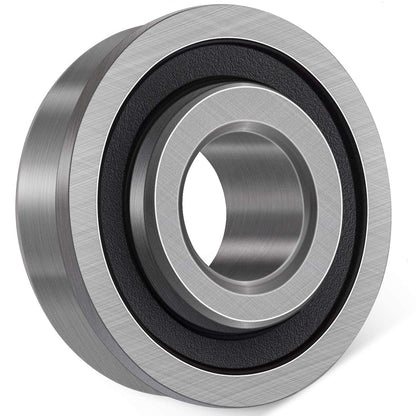 10 Pack Flanged Ball Bearings ID 3/4" x OD 1-3/8", for Lawn Mower, Wheelbarrows, Carts & Hand Trucks Wheel Hub, Replacement for, JD AM118315, AM127304, Toro 110513, 251-210, Replacement 532009040 etc