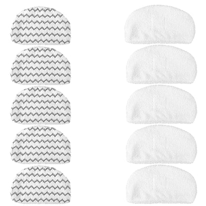 10PK Amyehouse Washable Mopping & Scrubbing Pads Replacement for Bissell Powerfresh 1940 1440 1544 Series Steam Mop Model 1544A, 2075A, 1440, 1940W,19404, Deluxe 1806, 1940A, 5938, 19408, 1940Q, 1940W