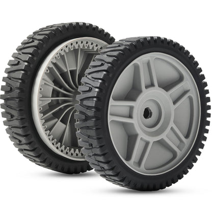 AR-PRO (2-Pack) 8-Inch Drive Wheels for Lawn Mower Compatible with Husqvarna AYP Craftsman Poulan HOP 581009202 193912X460